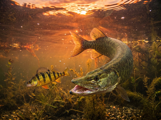 Muskie On The Hunt